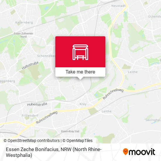 Карта Essen Zeche Bonifacius