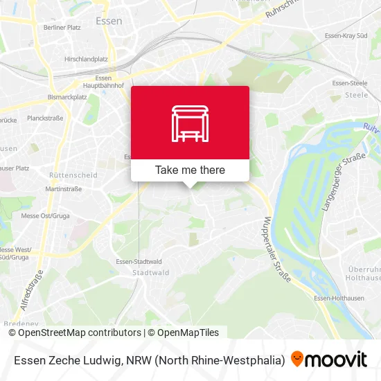 Карта Essen Zeche Ludwig