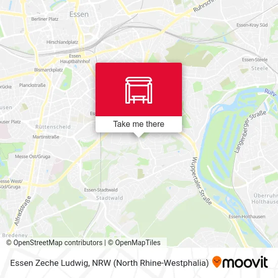 Карта Essen Zeche Ludwig