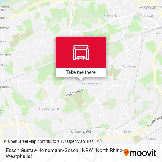 Essen Gustav-Heinemann-Gesch. map