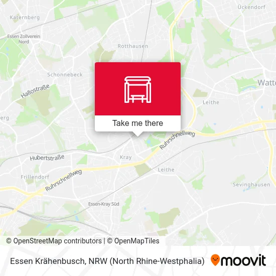 Essen Krähenbusch map