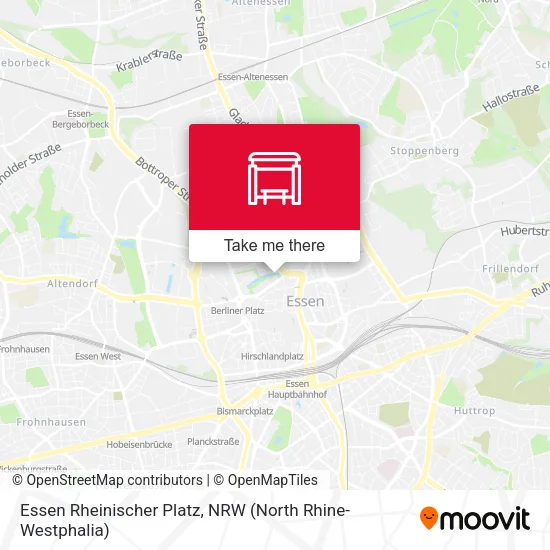 Карта Essen Rheinischer Platz