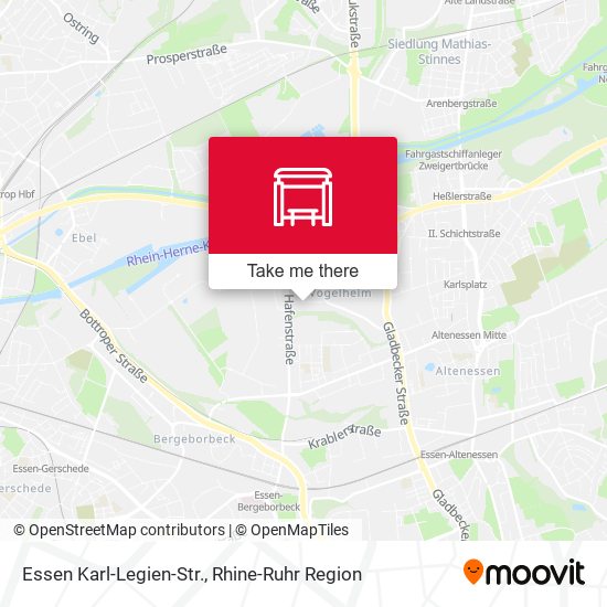 Essen Karl-Legien-Str. map