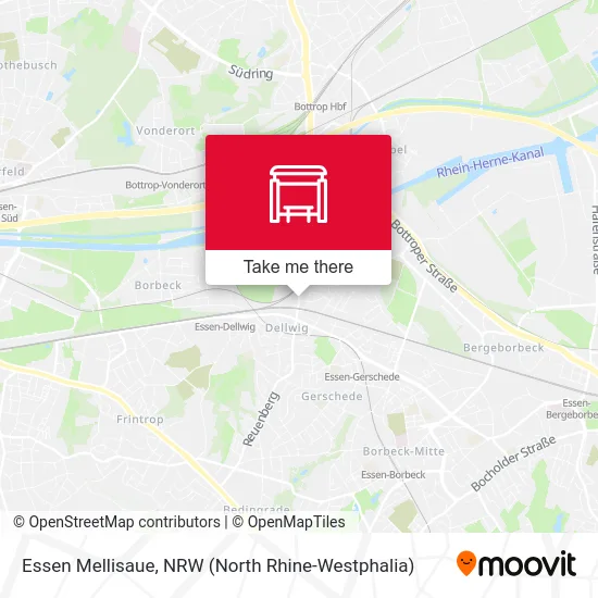 Essen Mellisaue map