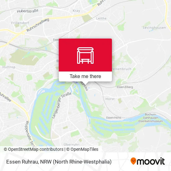 Карта Essen Ruhrau