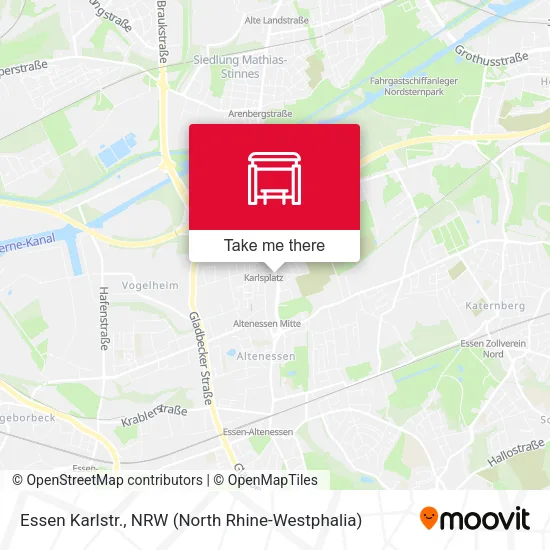 Essen Karlstr. map