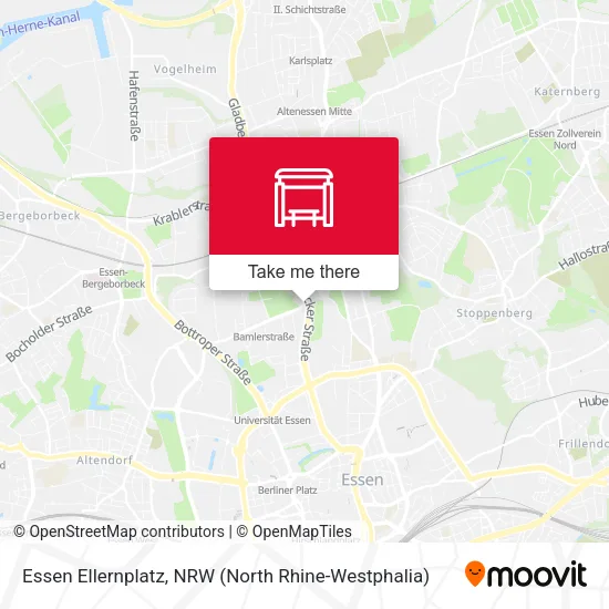 Карта Essen Ellernplatz