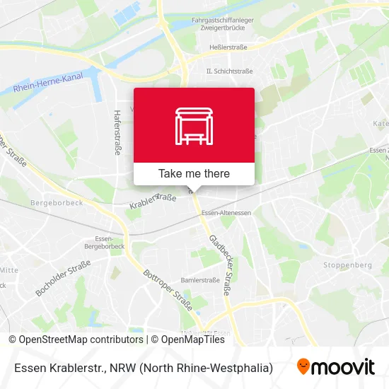 Карта Essen Krablerstr.