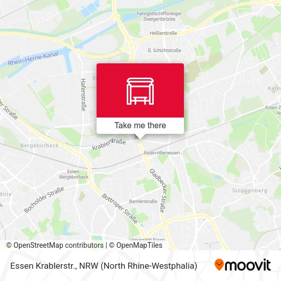 Карта Essen Krablerstr.