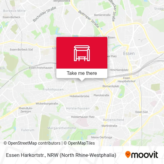 Карта Essen Harkortstr.
