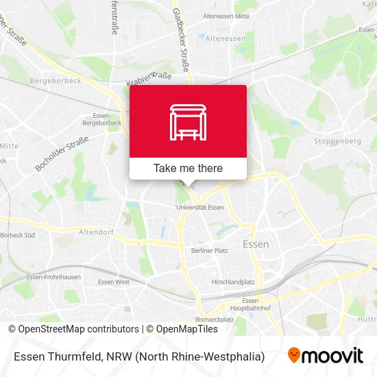 Карта Essen Thurmfeld
