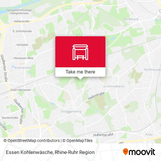 Essen Kohlenwäsche map