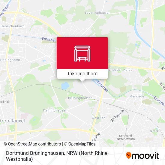 Dortmund Brüninghausen map