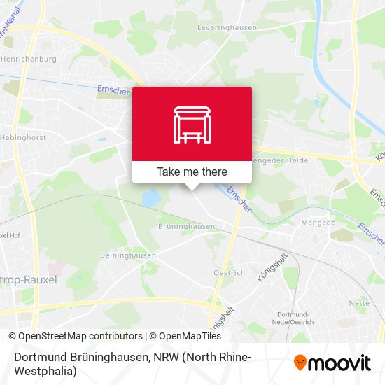 Dortmund Brüninghausen map