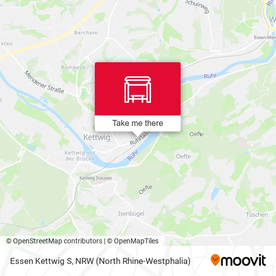 Карта Essen Kettwig S