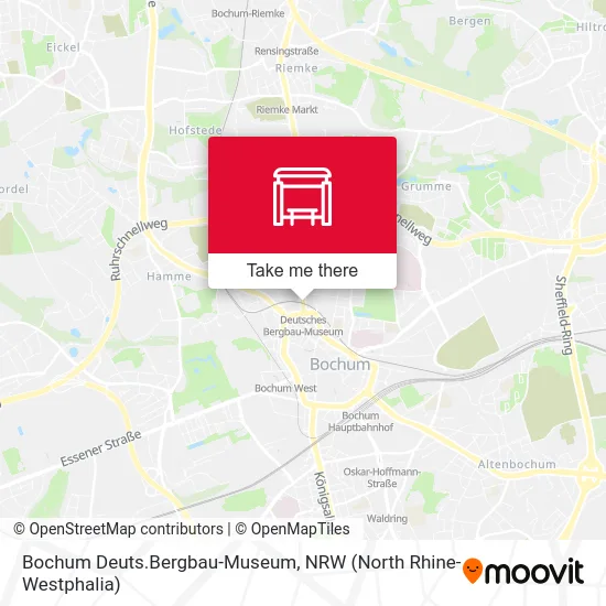 Карта Bochum Deuts.Bergbau-Museum