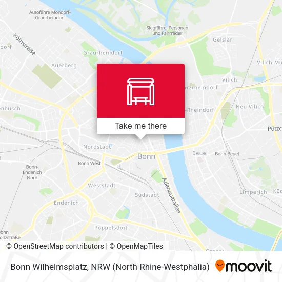Карта Bonn Wilhelmsplatz