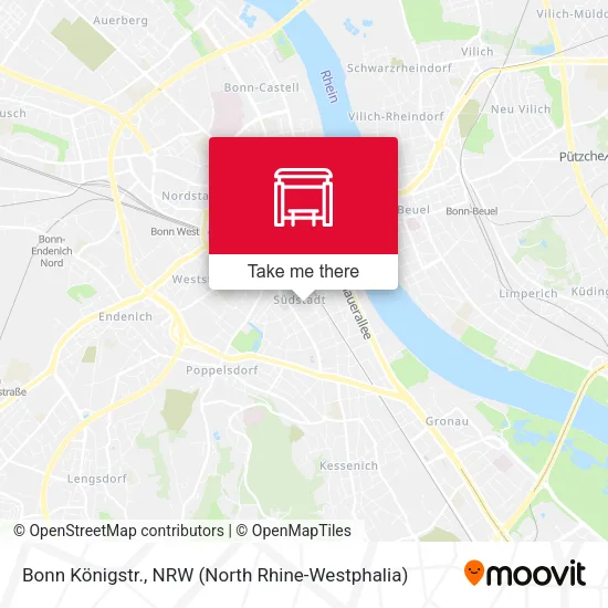 Карта Bonn Königstr.