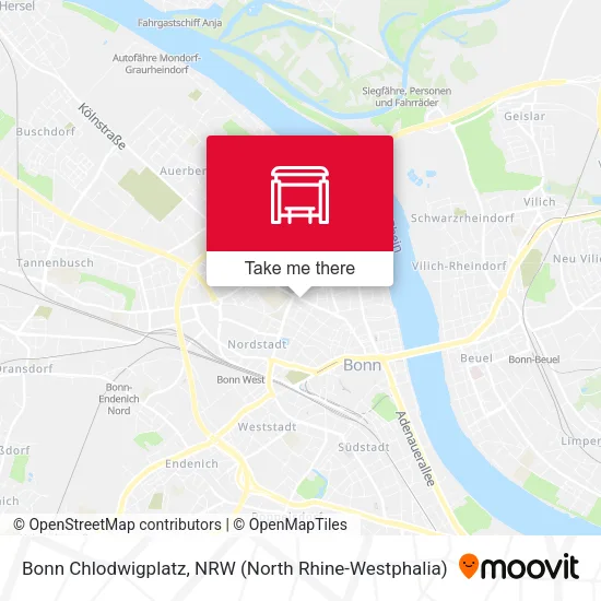 Карта Bonn Chlodwigplatz