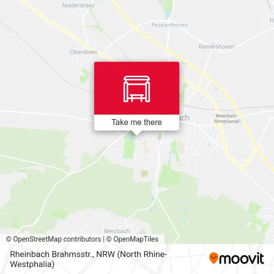 Карта Rheinbach Brahmsstr.