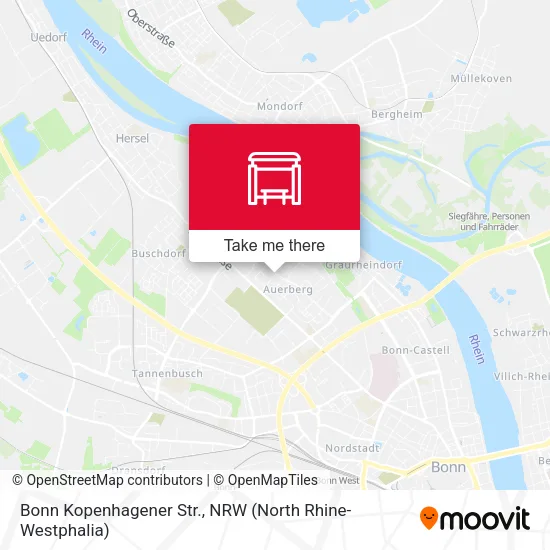Карта Bonn Kopenhagener Str.