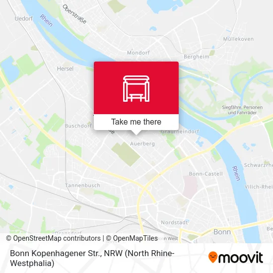 Карта Bonn Kopenhagener Str.