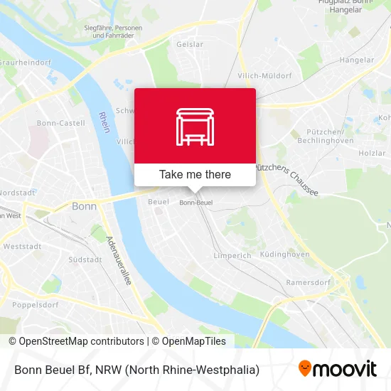 Карта Bonn Beuel Bf