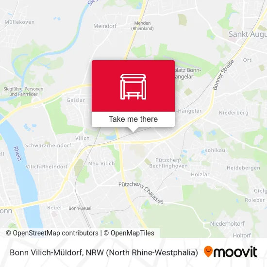 Карта Bonn Vilich-Müldorf