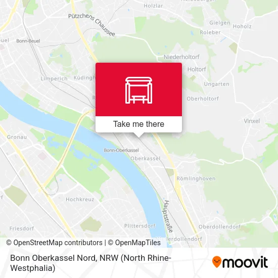 Карта Bonn Oberkassel Nord