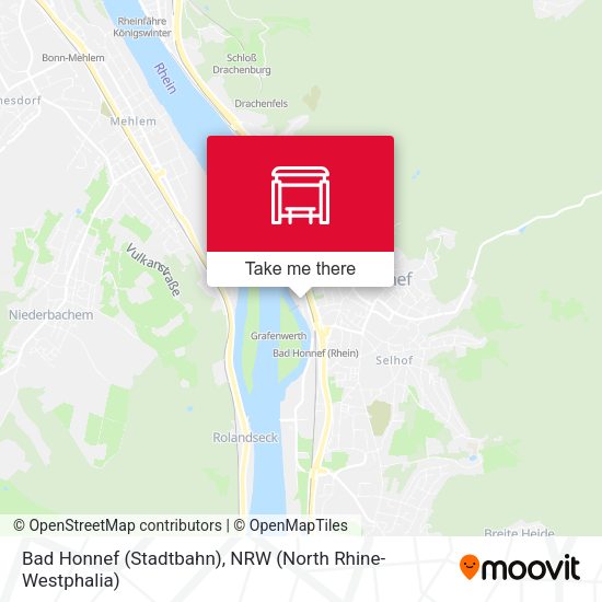 Карта Bad Honnef (Stadtbahn)