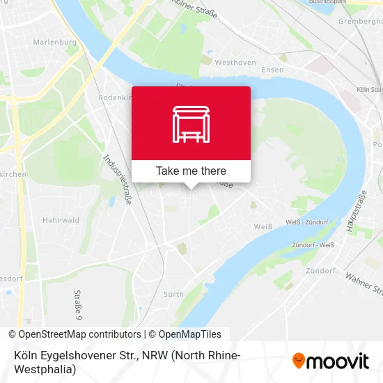 Карта Köln Eygelshovener Str.