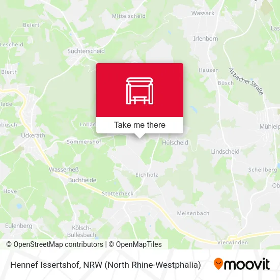 Карта Hennef Issertshof