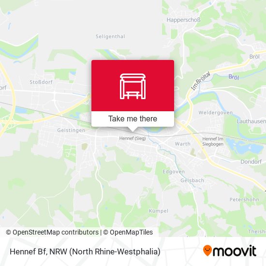 Карта Hennef Bf