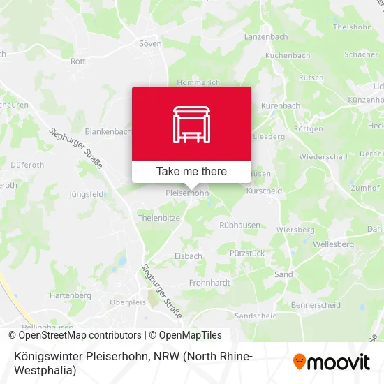 Карта Königswinter Pleiserhohn