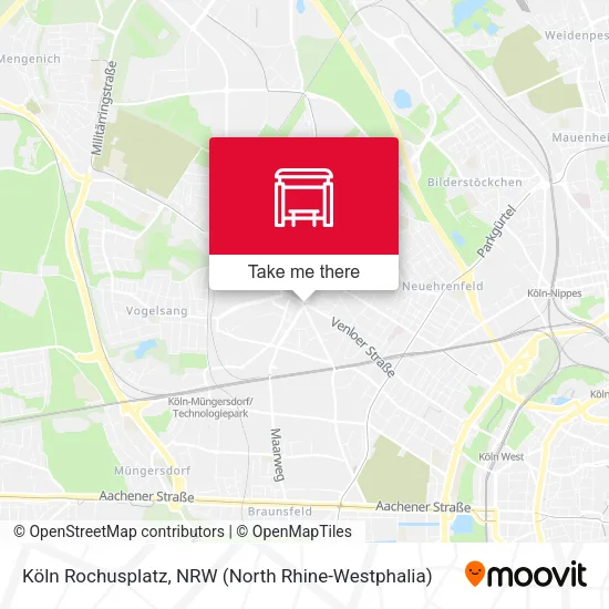 Карта Köln Rochusplatz