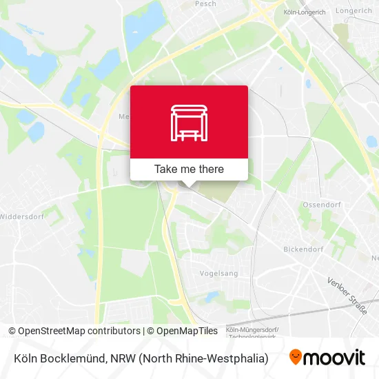 Карта Köln Bocklemünd