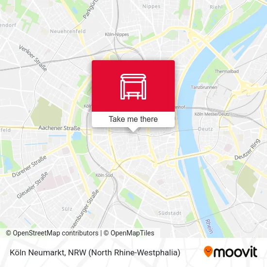 Карта Köln Neumarkt