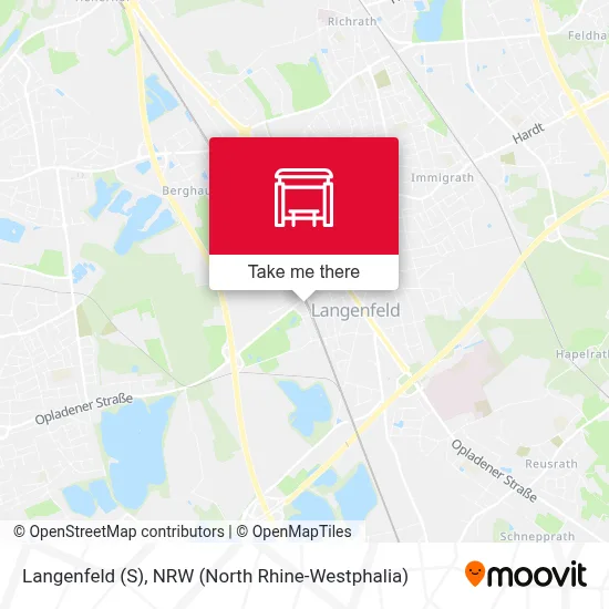 Langenfeld (S) map