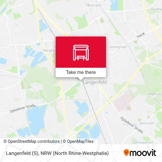 Langenfeld (S) map