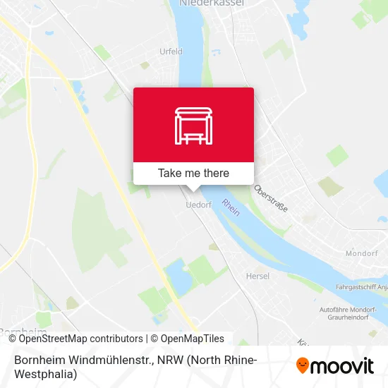 Карта Bornheim Windmühlenstr.