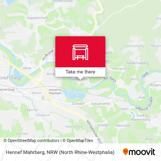 Карта Hennef Mahrberg