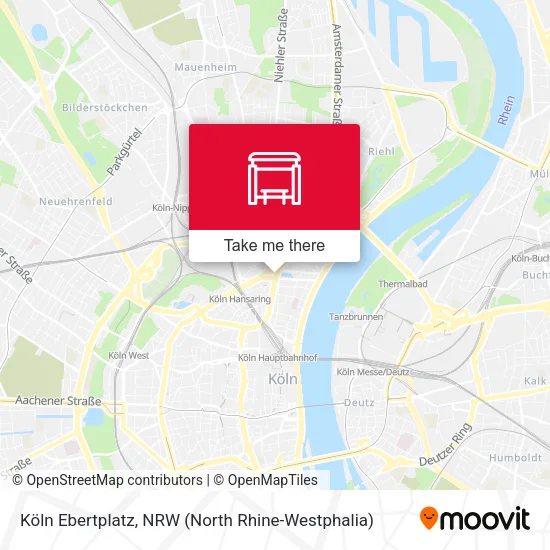 Карта Köln Ebertplatz