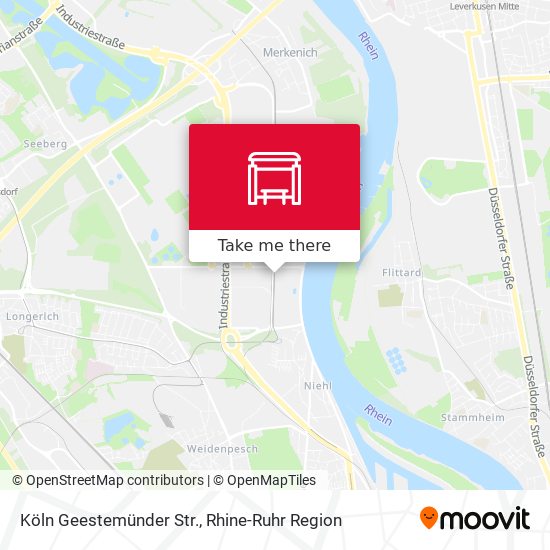 Köln Geestemünder Str. map