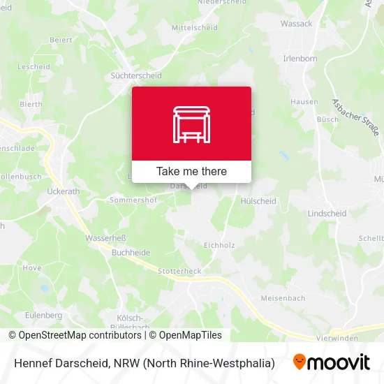 Карта Hennef Darscheid