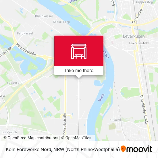 Карта Köln Fordwerke Nord