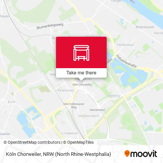 Карта Köln Chorweiler