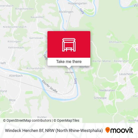 Карта Windeck Herchen Bf