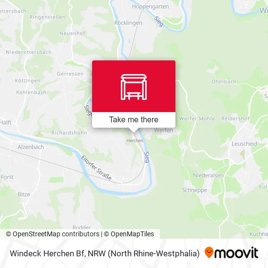 Карта Windeck Herchen Bf