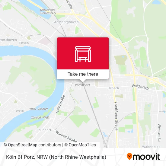 Köln Bf Porz map