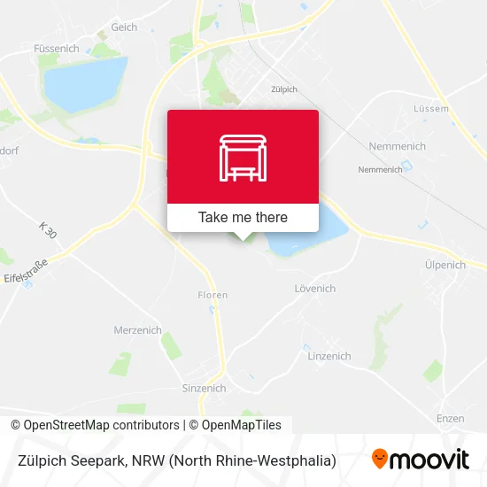 Карта Zülpich Seepark